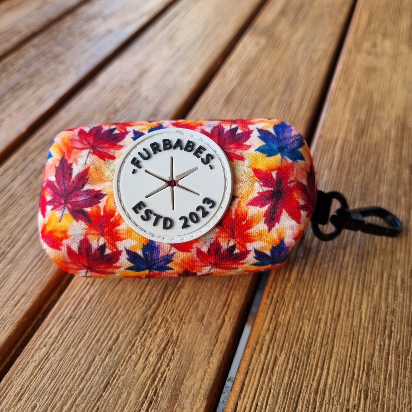 Dog Poop Bag Holder - AUTUMN in BEECHWORTH