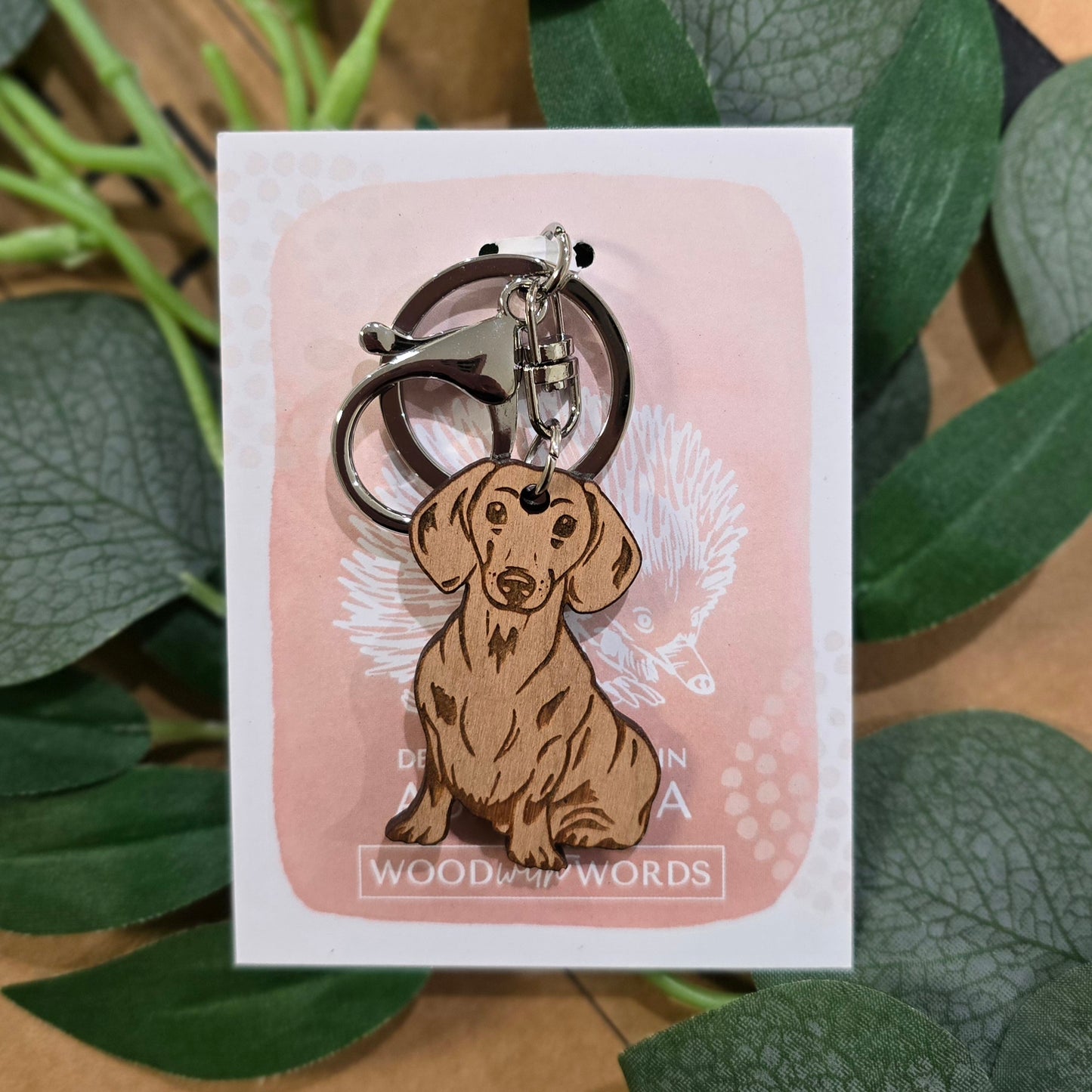 Keychain Keyring - DACHSHUND