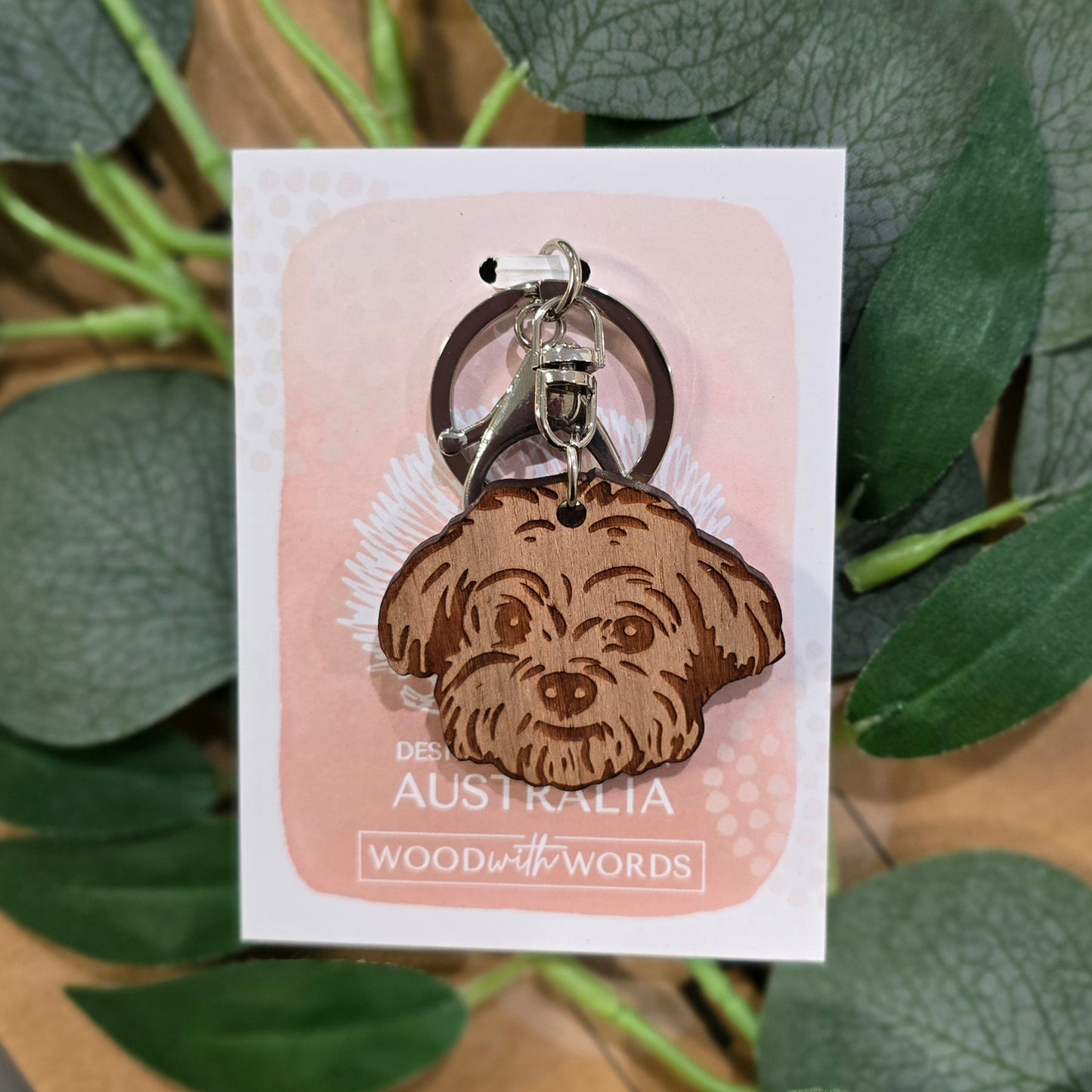 Keychain Keyring - MALTESE / SHIH TZU