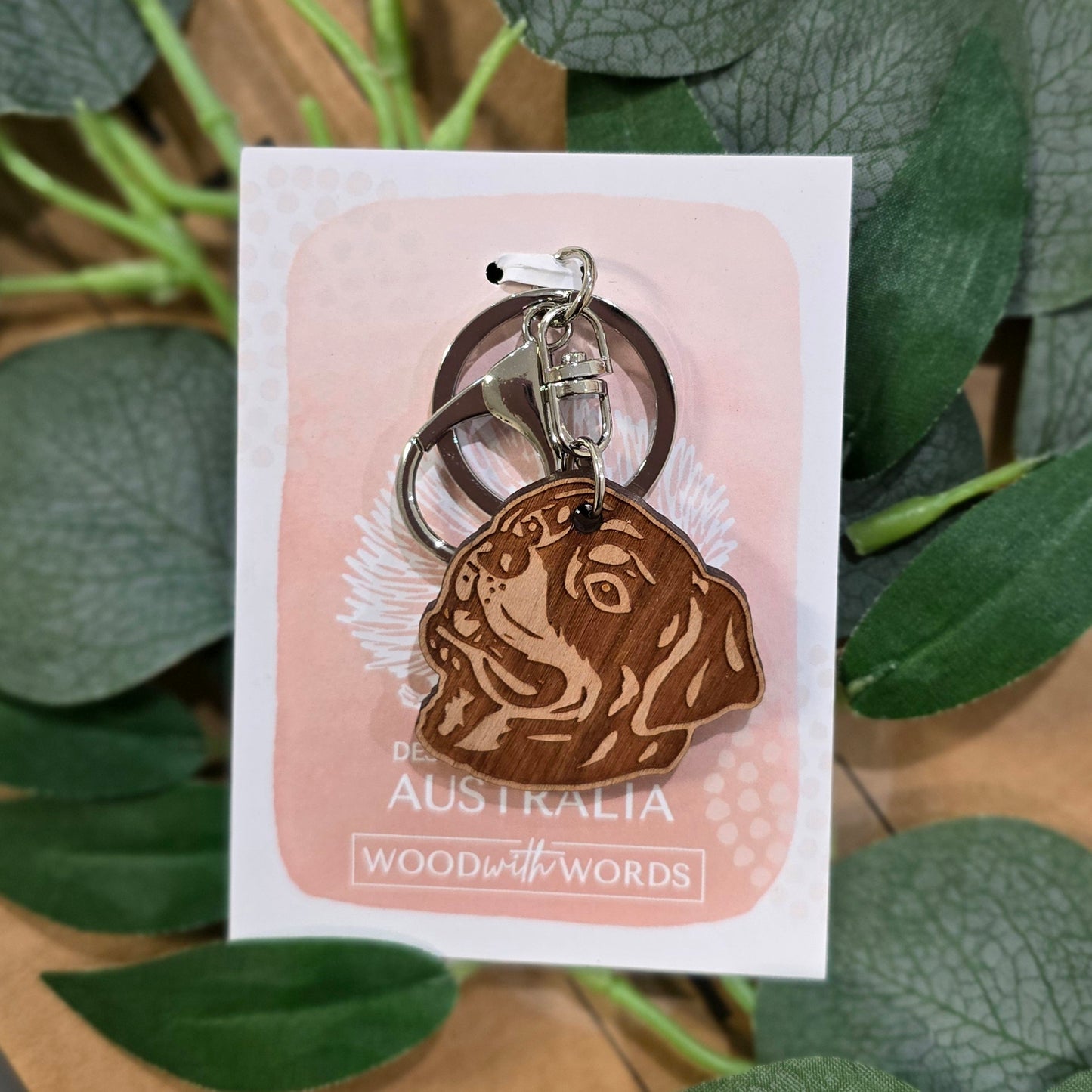 Keychain Keyring - ROTTWEILER