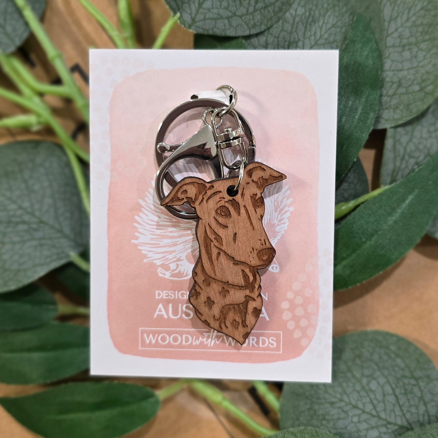 Keychain Keyring - GREYHOUND
