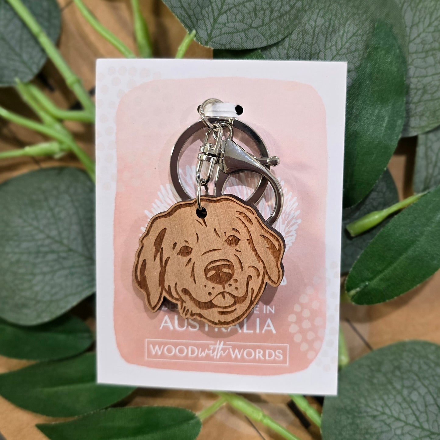 Keychain Keyring - GOLDEN RETRIEVER