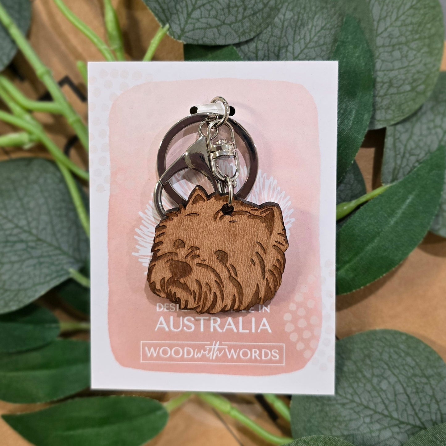 Keychain Keyring - WEST HIGHLAND TERRIER