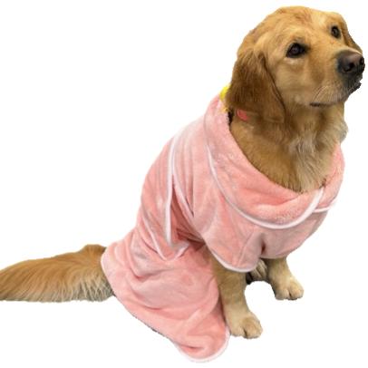 Dog BATH TOWEL / ROBE