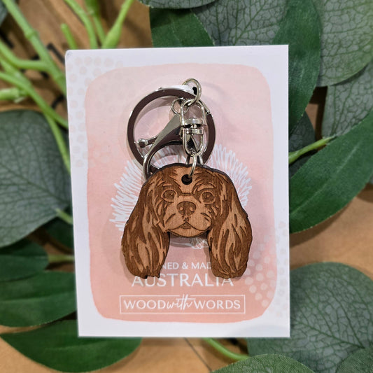 Keychain Keyring - CAVALIER KING CHARLES SPANIEL