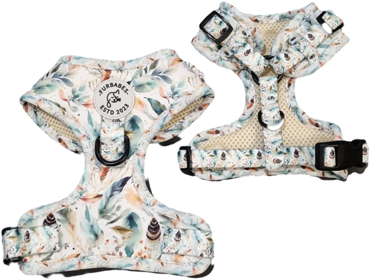 Fully Adjustable Neoprene Dog Harness - BAYSIDE BOHO SAGE